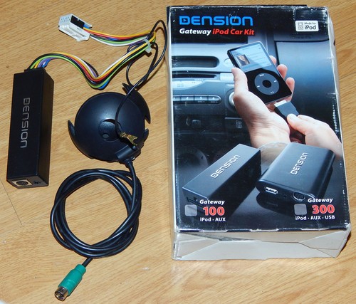 Dension gateway 100 ipod aux - dension,